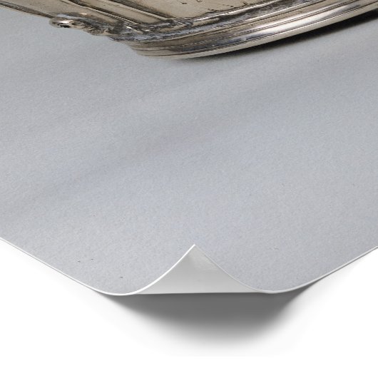 Goblet met ingegraveerd skelet met maskers poster (Hoek)