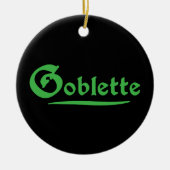 Goblette Keramisch Ornament (Voorkant)