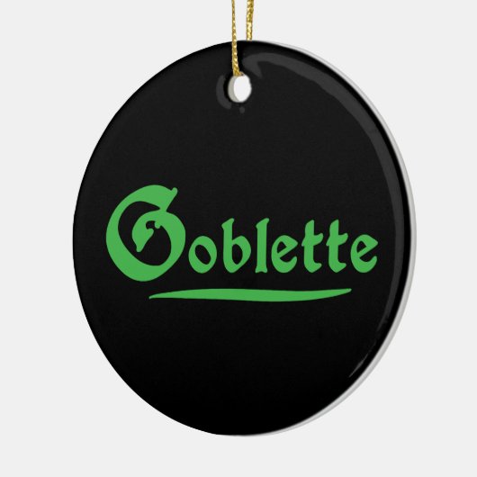 Goblette Keramisch Ornament (Links)