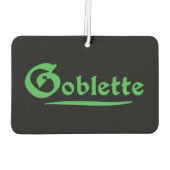 Goblette Luchtverfrisser (Achterkant)