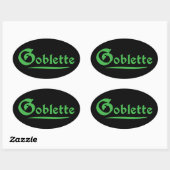 Goblette Ovale Sticker (Vel)