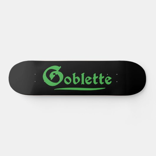 Goblette Skateboard (Horizontaal)