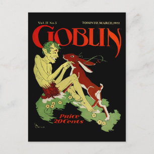 Goblin and Rabbit Briefkaart