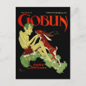 Goblin and Rabbit Briefkaart (Voorkant)