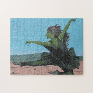 Goblin Fille Ballet Danse Imaginaire Moyen Puzzle