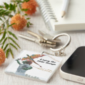 Goblin Flying Rainbow Dragon Kite Fantasy Sleutelh Sleutelhanger (Voorkant Rechts)