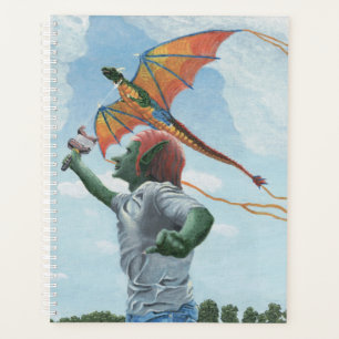 Goblin Flying Rainbow Dragon Kite Imaginaire Plann