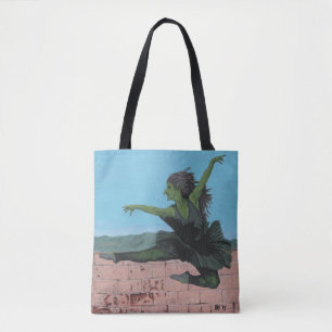Goblin Girl Ballet Dancer Fantasy Art Graphic Tas