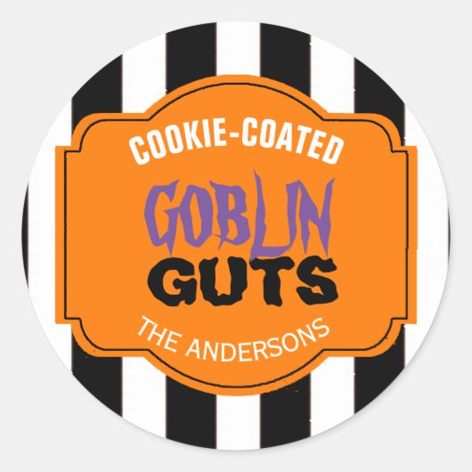Goblin Guts ID218 Ronde Sticker (Voorkant)