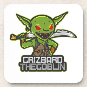 Goblin heet Grizbard Bier Onderzetter