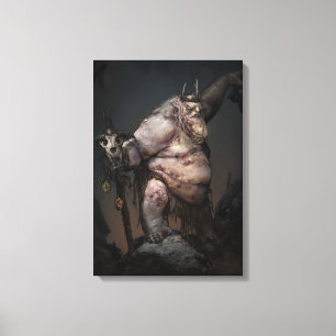 Goblin King Concept Canvas Afdruk
