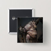 Goblin King Concept Vierkante Button 5,1 Cm (Voorkant /achterkant)