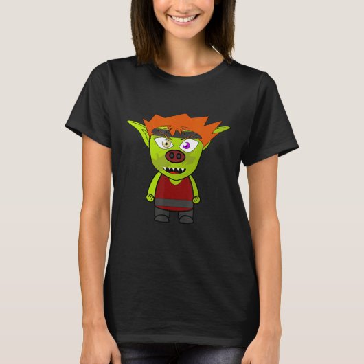 Goblin Kobold Troll T-shirt (Voorkant)