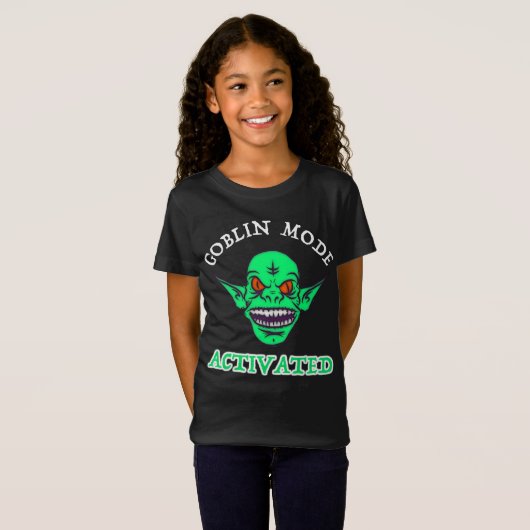 Goblin Mode geactiveerd T-shirt (Voorkant volledig)