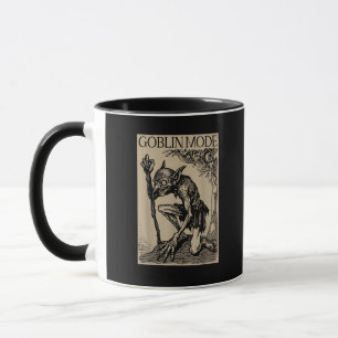 Goblin Mode Goblincore Vintage Esthetiek Grappig  Mok