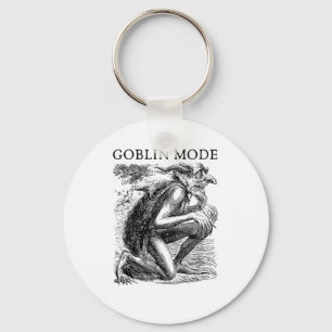 Goblin Mode Goblincore Vintage Esthetiek Grappig U Sleutelhanger