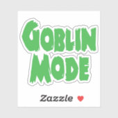 GOBLIN MODE STICKER (Vel)