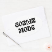 Goblin Mode Stijl Sticker (Envelop)