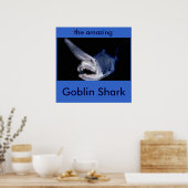 Goblin Shark Poster (Keuken)