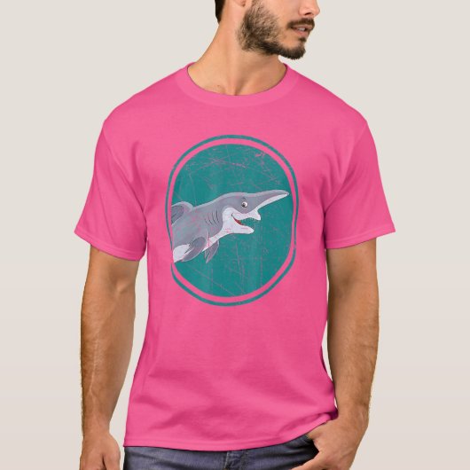 Goblin Shark Zee Dierlijke Mariene Bioloog 1 T-shirt (Voorkant)