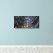 Goblin Town Concept - Bridges Canvas Afdruk (Insitu (Houten vloer))