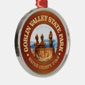 Goblin Valley Metalen Ornament (Rechts)