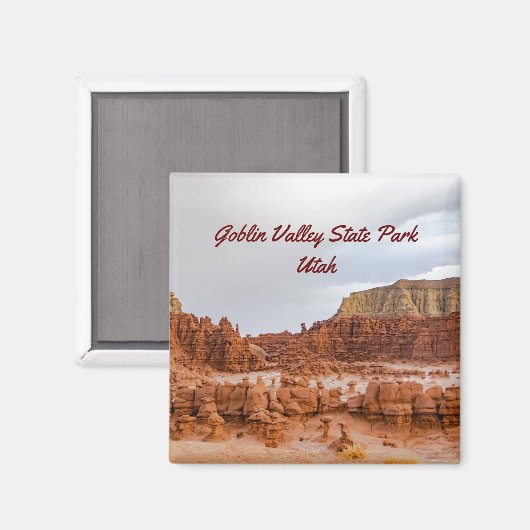 Goblin Valley State Park Utah Magnet (Recto/Verso)