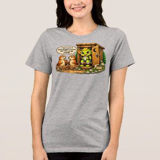 Goblinantics ™ Prairie Dog Omleiding met Fuse Tri-Blend Shirt
