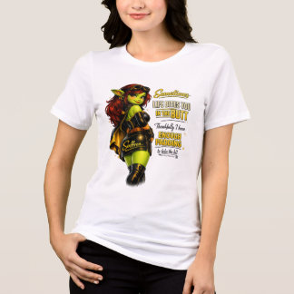 Goblinantics™ — Saffron™: Leven Bijt Tri-Blend Shirt