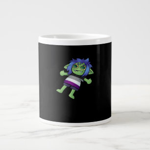 Goblincore Aseksuele Trots Goblin Klassieker Extra Grote Beker