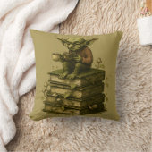 Goblincore Bookworm Mushroom Fantasy Kussen (Deken)