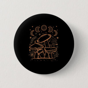 Goblincore Esthetische Paddenstoel Schimmels Acade Ronde Button 5,7 Cm