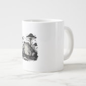 Goblincore Frog Minimal Classic Design Extra Grote Beker (Voorkant rechts)