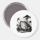 Goblincore Frog Minimal Classic Design Magneet (Voorkant / Achterkant)
