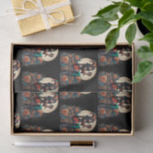 Goblincore Gothic Fairy Fantasy Halloween Tissuepapier (Geschenk)