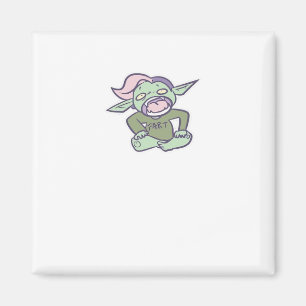 Goblincore Scheet Goblin Klassieker Magneet