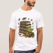 Goblincore Spellbook Bug Lover T-shirt (Voorkant)