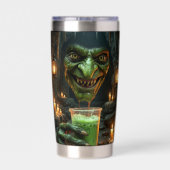 Goblin's Bubble Tea 🧋👹 Geïsoleerde Drinkbeker (Achterkant)