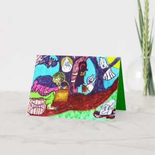 GOBLINS DANCE halloween-kaart Kaart