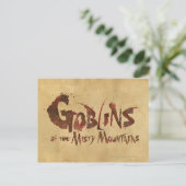 Goblins van de Misty Mountains Briefkaart (Staand voorkant)
