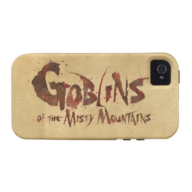 Goblins van de Misty Mountains Case-Mate iPhone Case (Achterkant Horizontaal)