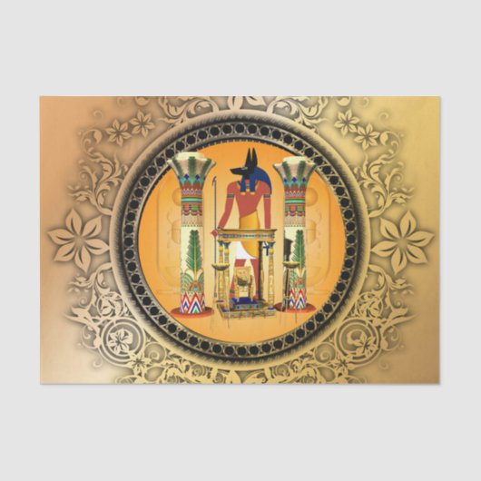 God Anubis Tissuepapier (Voorkant)