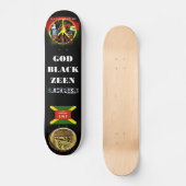 GOD BLACK ZEEN Skateboard (Recto)