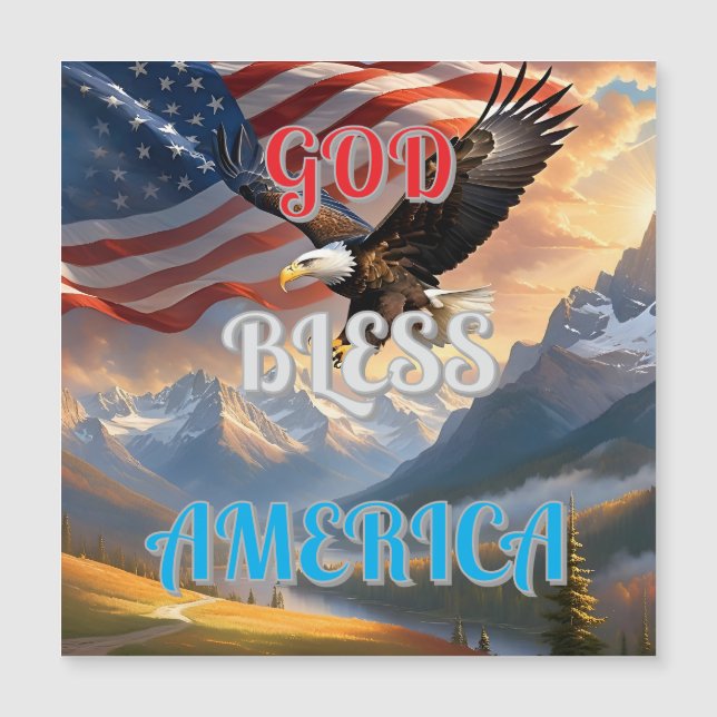 GOD BLESS AMERICA (Voorkant)