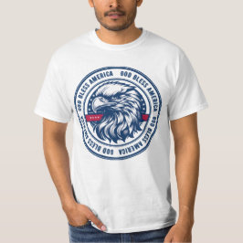 God Bless America, Amerikaanse adelaar in een cirk T-shirt