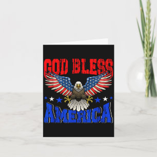 God bless america amerikaanse adelaar vlag 4 juli kaart