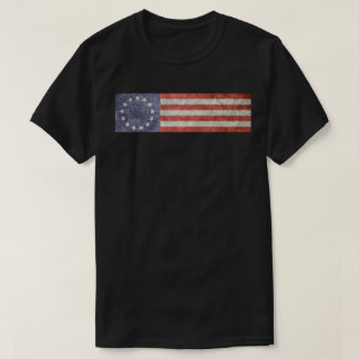 God Bless America Betsy Ross Flag 1776 T-shirt