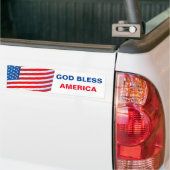 God Bless America bumper sticker (Op Truck)