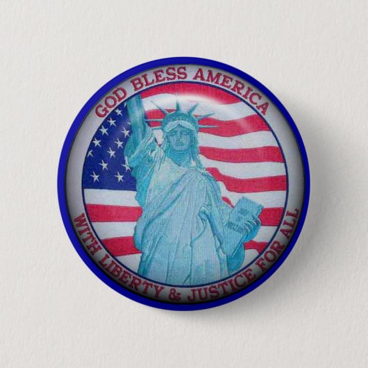 God Bless America Button (Voorkant)
