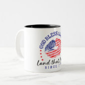 God Bless America - Coffee Mug (Devant gauche)